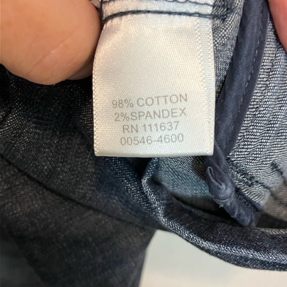 Christopher & Banks Denim Jacket 3/4 Sleeves Embroidered Horse Women's Size XL - Picture 7 of 11